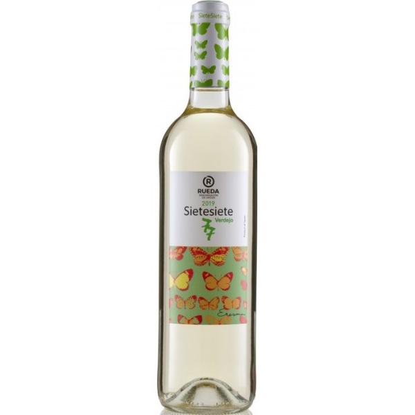 VINO SIETESIETE RUEDA VERDEJO, Caja 6und